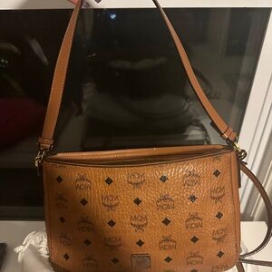 MCM Brown Shoulder/Cross Body